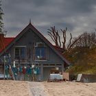 Das Haus des Fischers am Strand