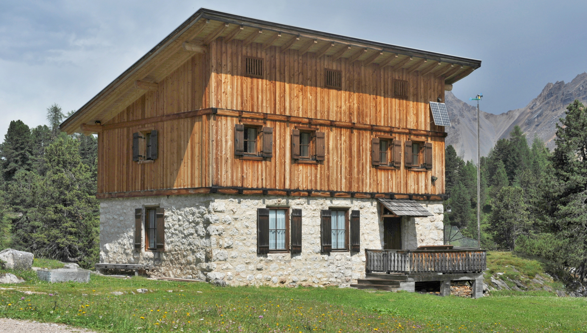 Das Haus im Fanes-Nationalpark