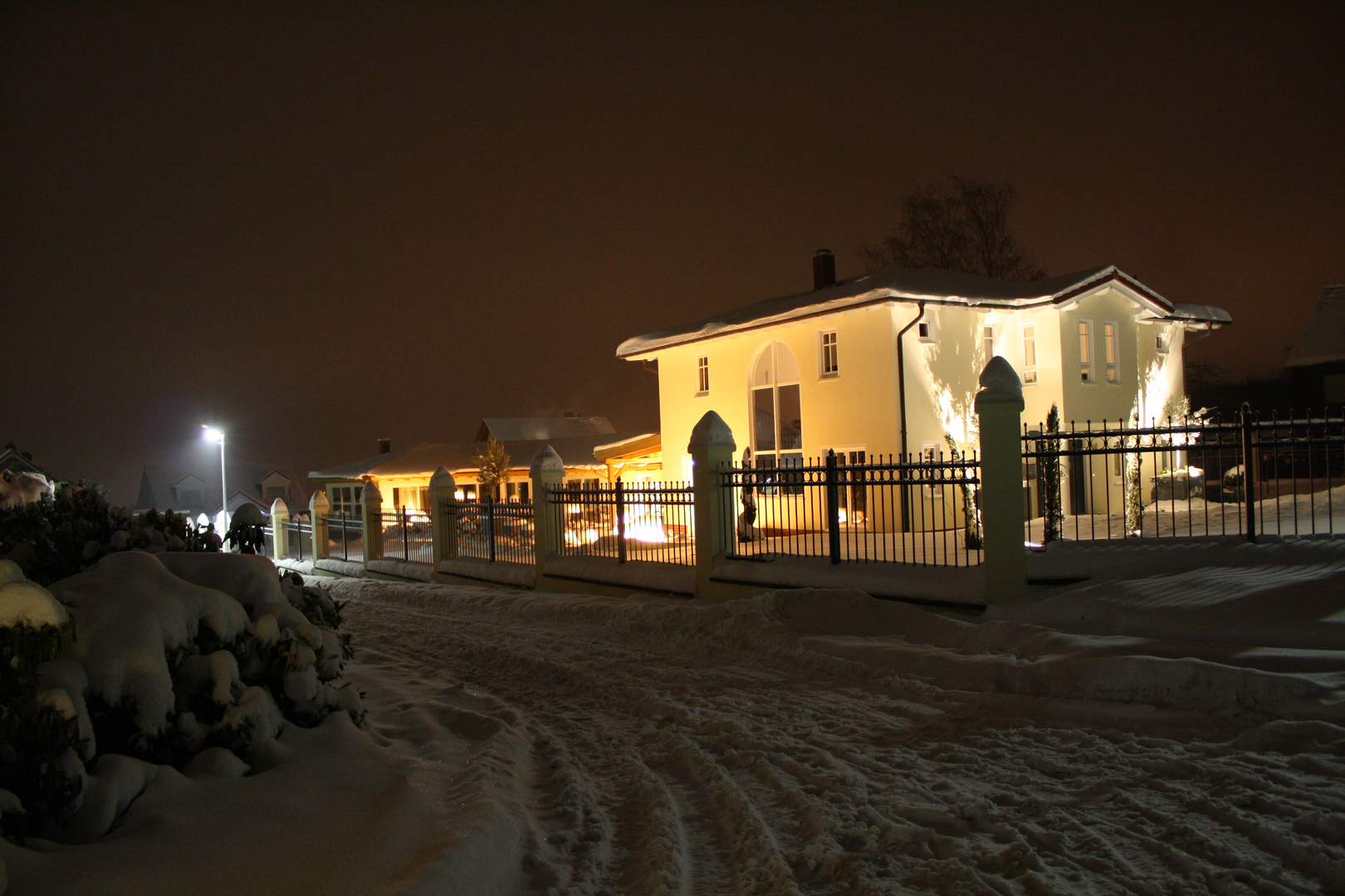 Das Haus im Schnee