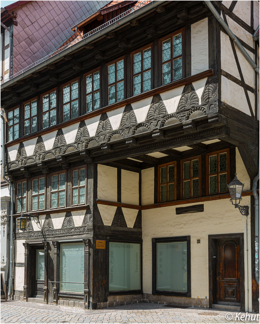 Das Haus Kunssthoken in Quedlinburg