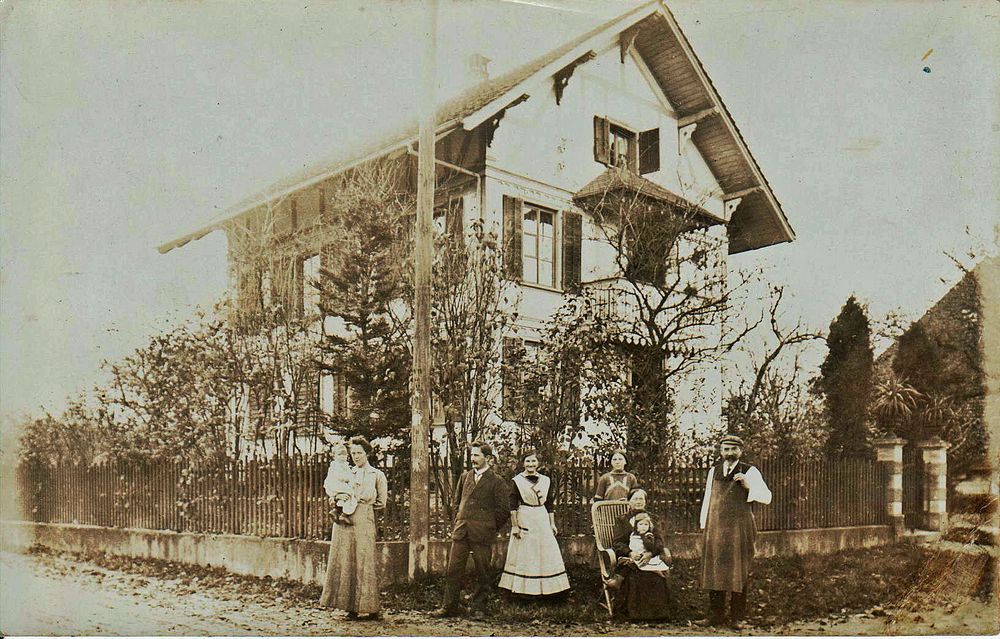 Das Haus meiner Grosseltern 1913