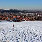 Das Haus mit unserer Wohnung halb rechts und wie Ihr seht...