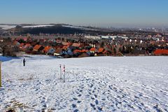 Das Haus mit unserer Wohnung halb rechts und wie Ihr seht...