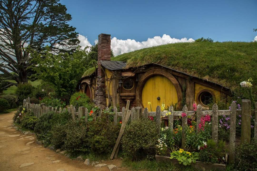 Das Haus von samwise in hobbiton