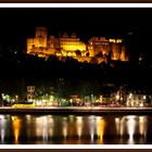 Das Heidelberger Schloss bei Nacht