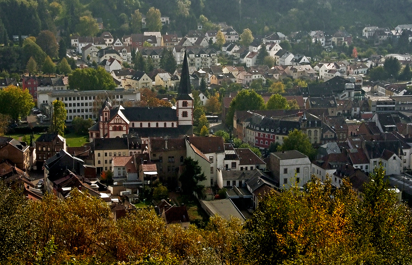 Das herbstliche Merzig Foto & Bild deutschland, europe, saarland