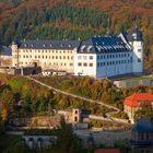 das herbstliche Schloss Stolberg