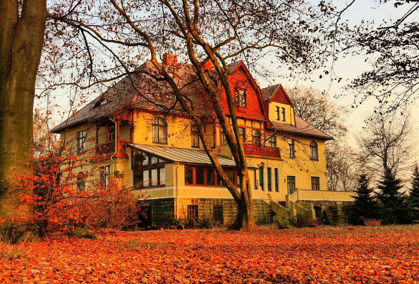 Das Herrenhaus in Bremenhain