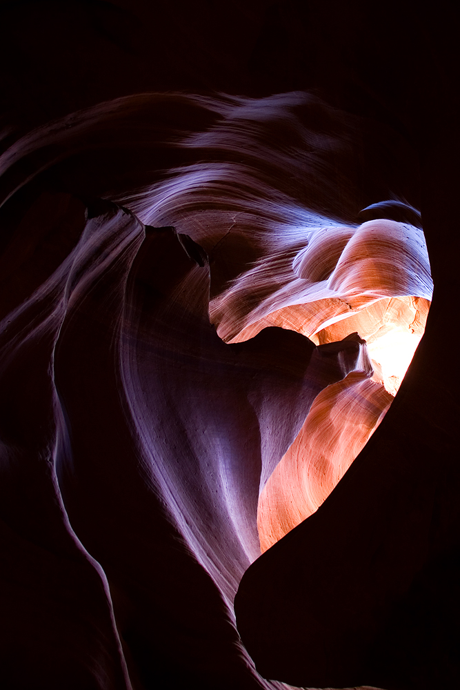 "das herz des antelope canyon"