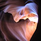 Das "Herz" des Upper Antelope Canyon...