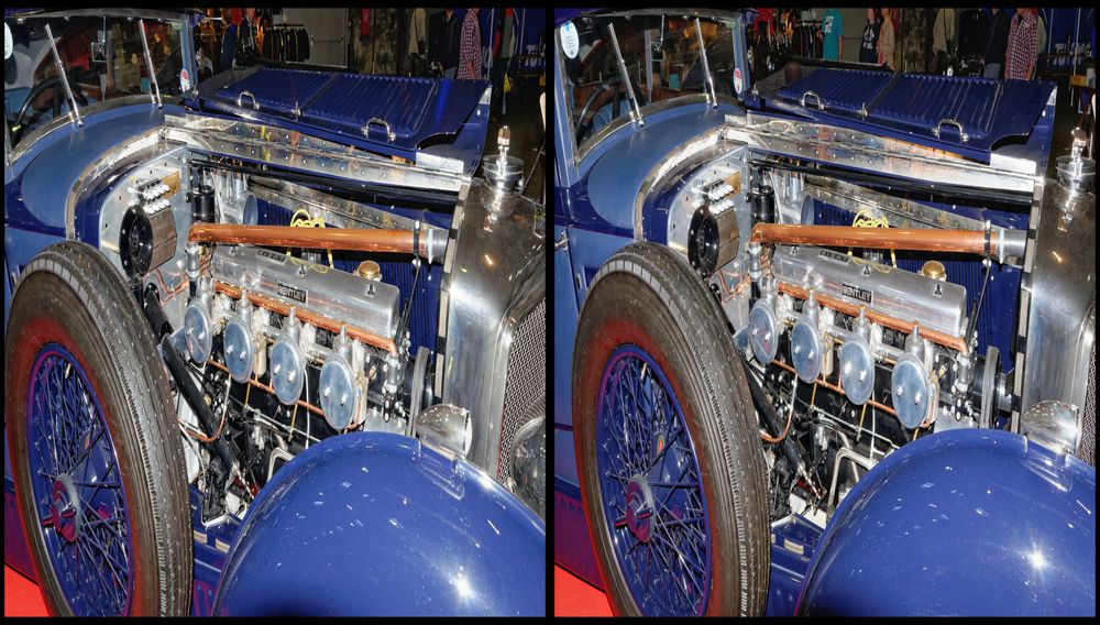 Das Herz eines alten Bentley Foto & Bild | stereoskopische ...