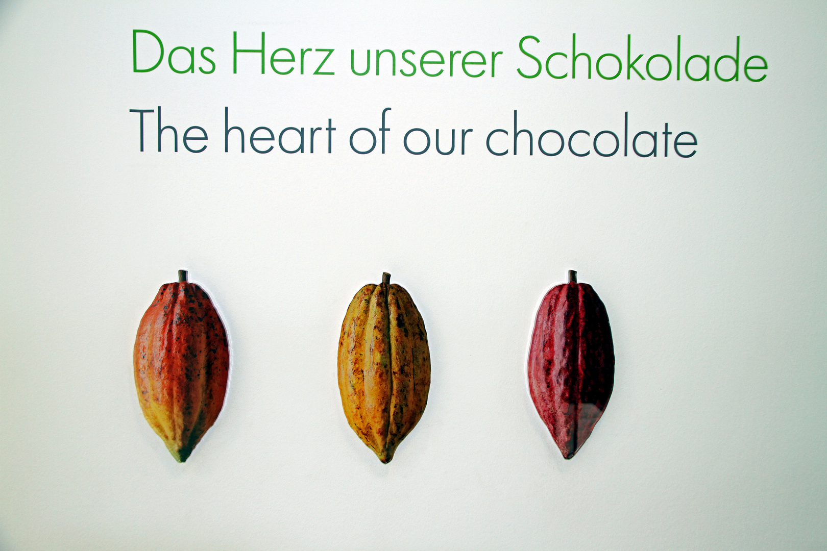Das Herz unserer Schokoladen bei Ritter Sport in Waldenbuch Foto & Bild