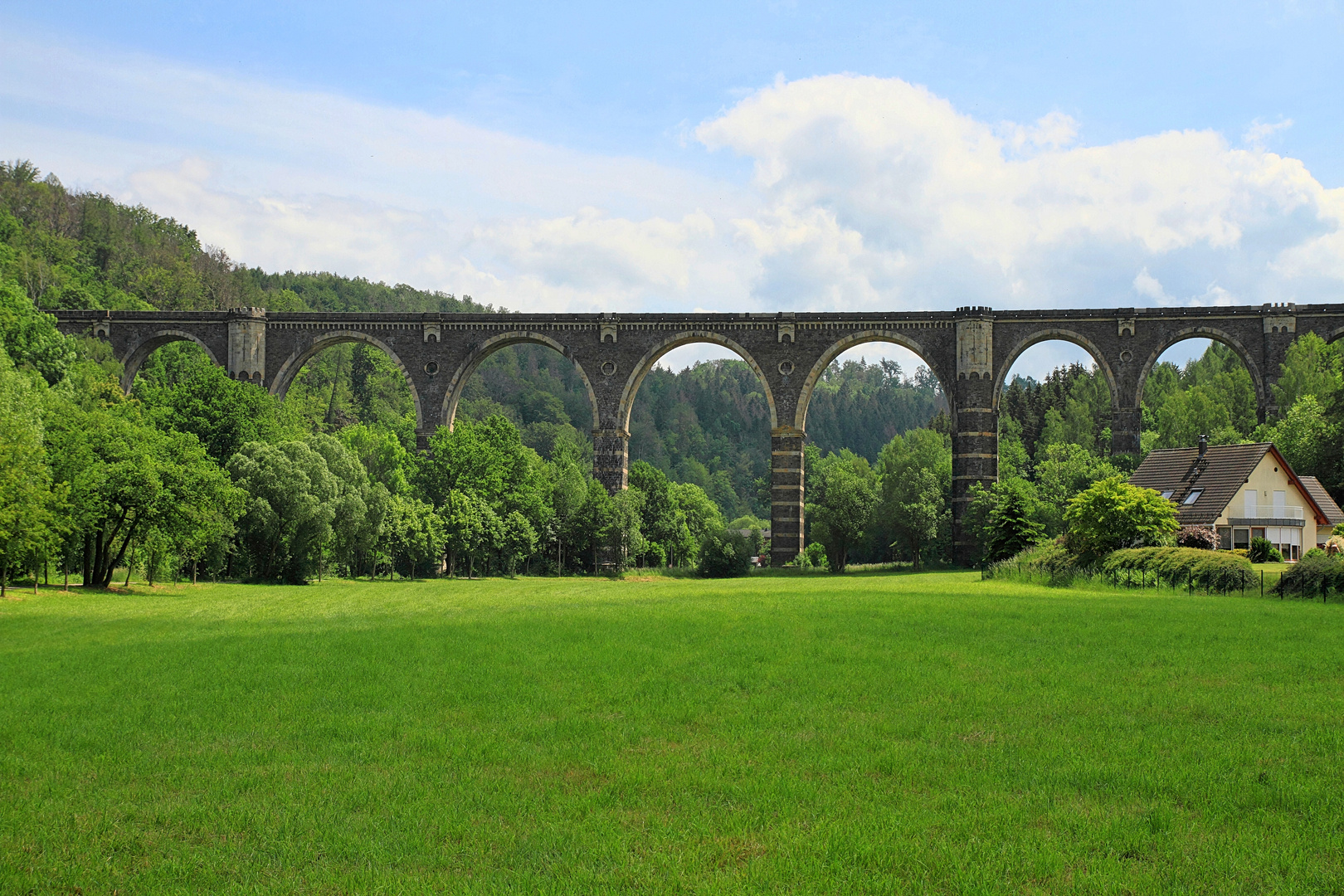 ...das Hetzdorfer Viadukt...