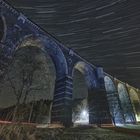 Das Hetzdorfer Viadukt bei Nacht 