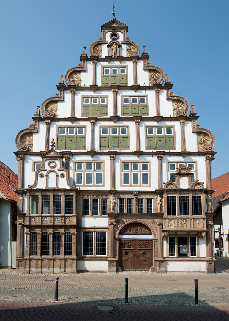 Das Hexenbürgermeisterhaus steht in Lemgo