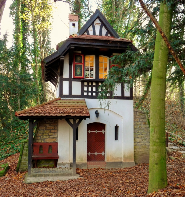 Das Hexenhaus, liebevoll genannt. Foto & Bild