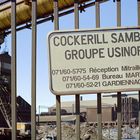 Das historische Schild - Cockerill Sambre Charleroi