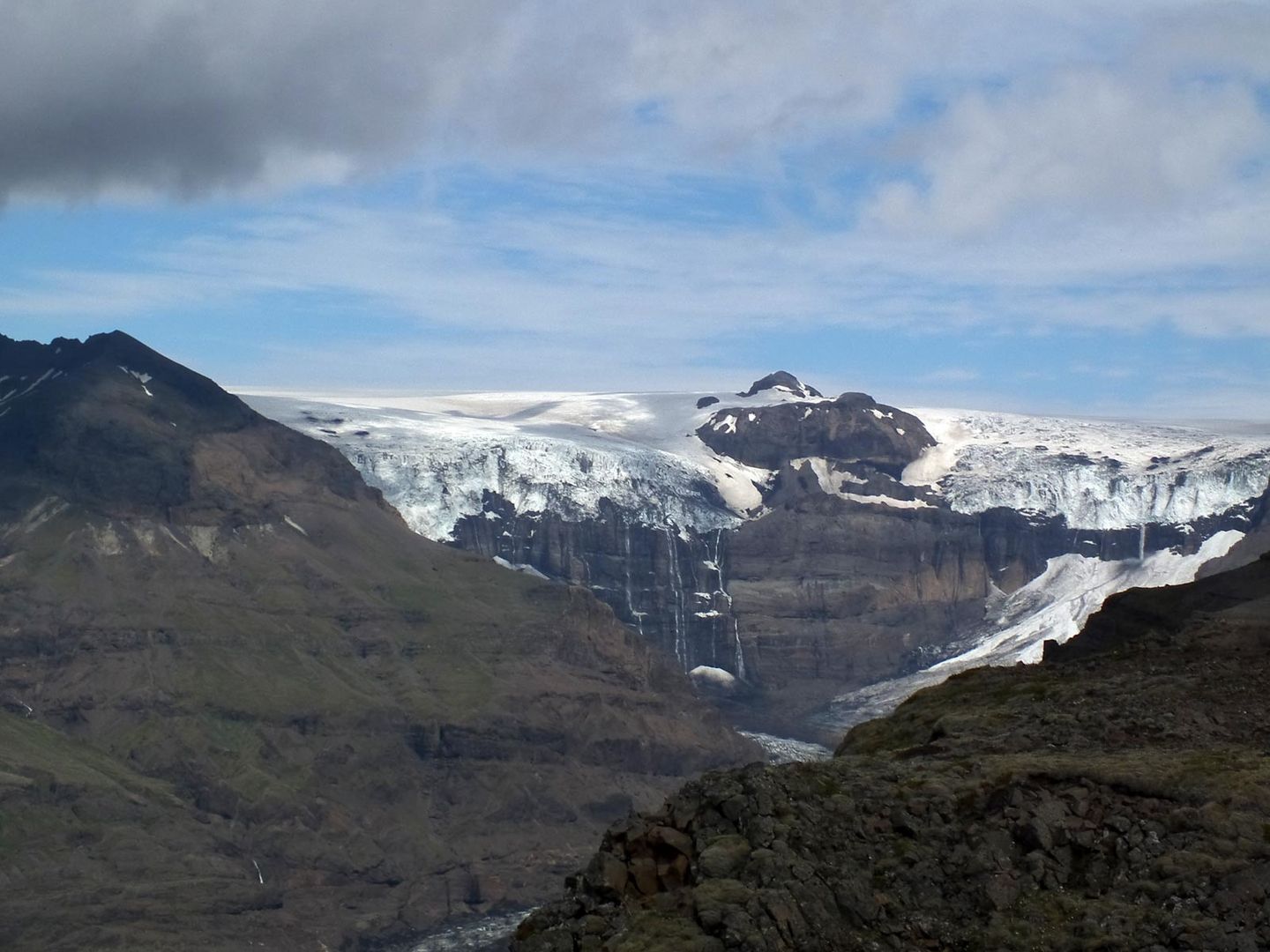 Das Hochgebirge in Island