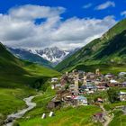 Das höchstgelegene Dorf Europas auf 2200m.