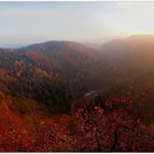 Das Höllental. Blick vom König David