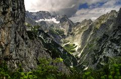 Das Höllental mit den Knappenhäusern