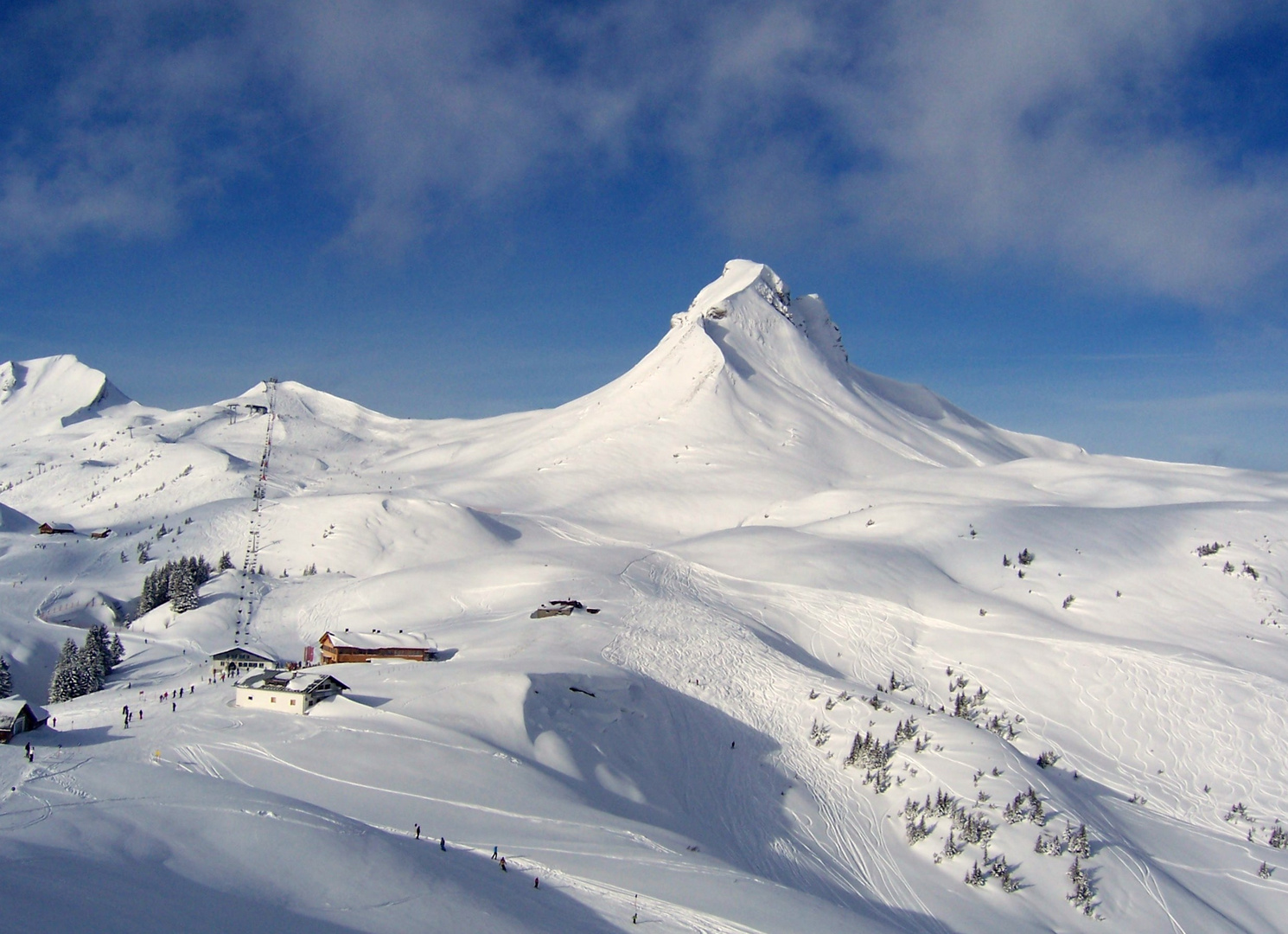 Das Hohe Licht bei Damüls/Österreich