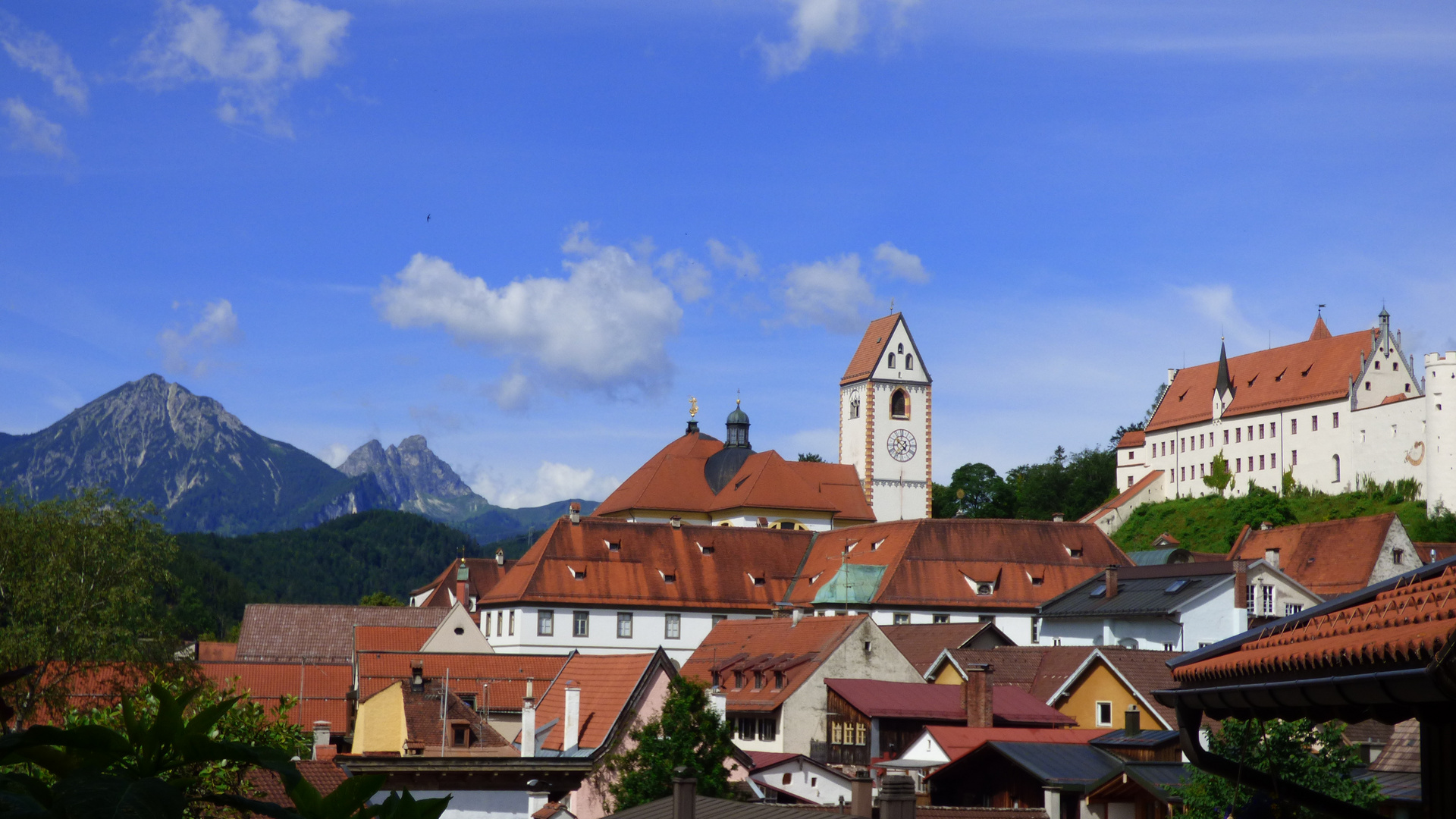 Das Hohe Schloss in Füssen 1