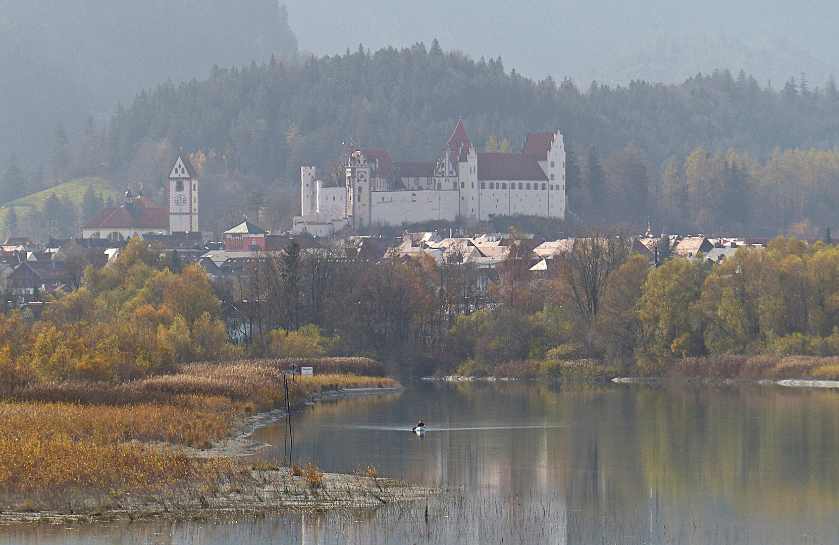 Das hohe Schloss in Füssen