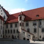 Das Hohe Schloss in Füssen (Schlosshof)