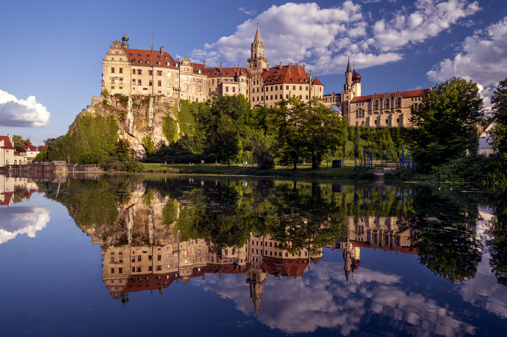 das Hohenzollernschloß Sigmaringen