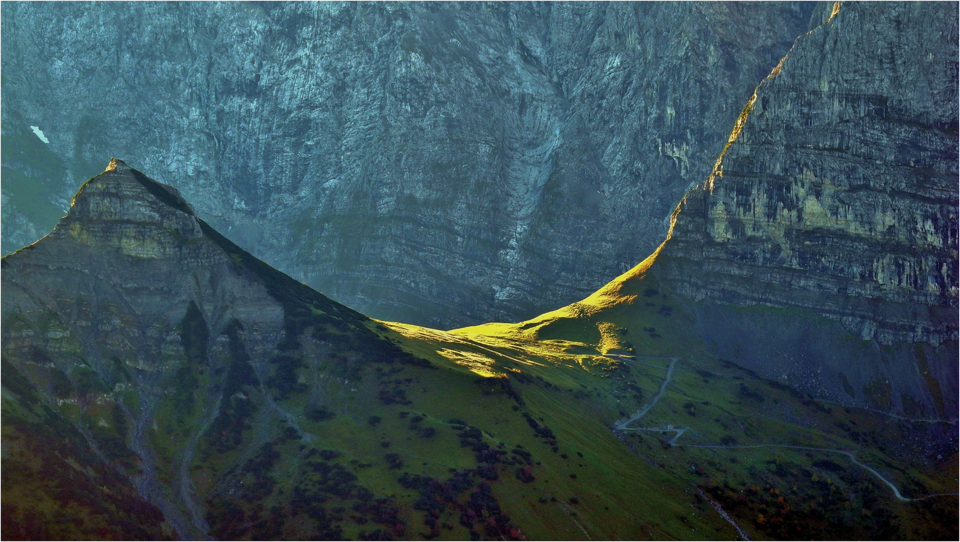 Das Hohljoch (1800 m),...