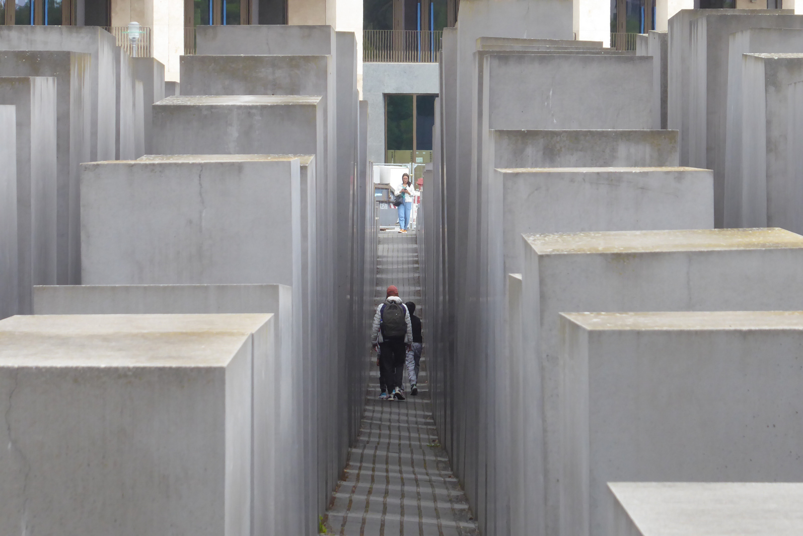 Das Holocaust Denkmal in Berlin