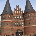 Das Holsten-Tor in Lübeck