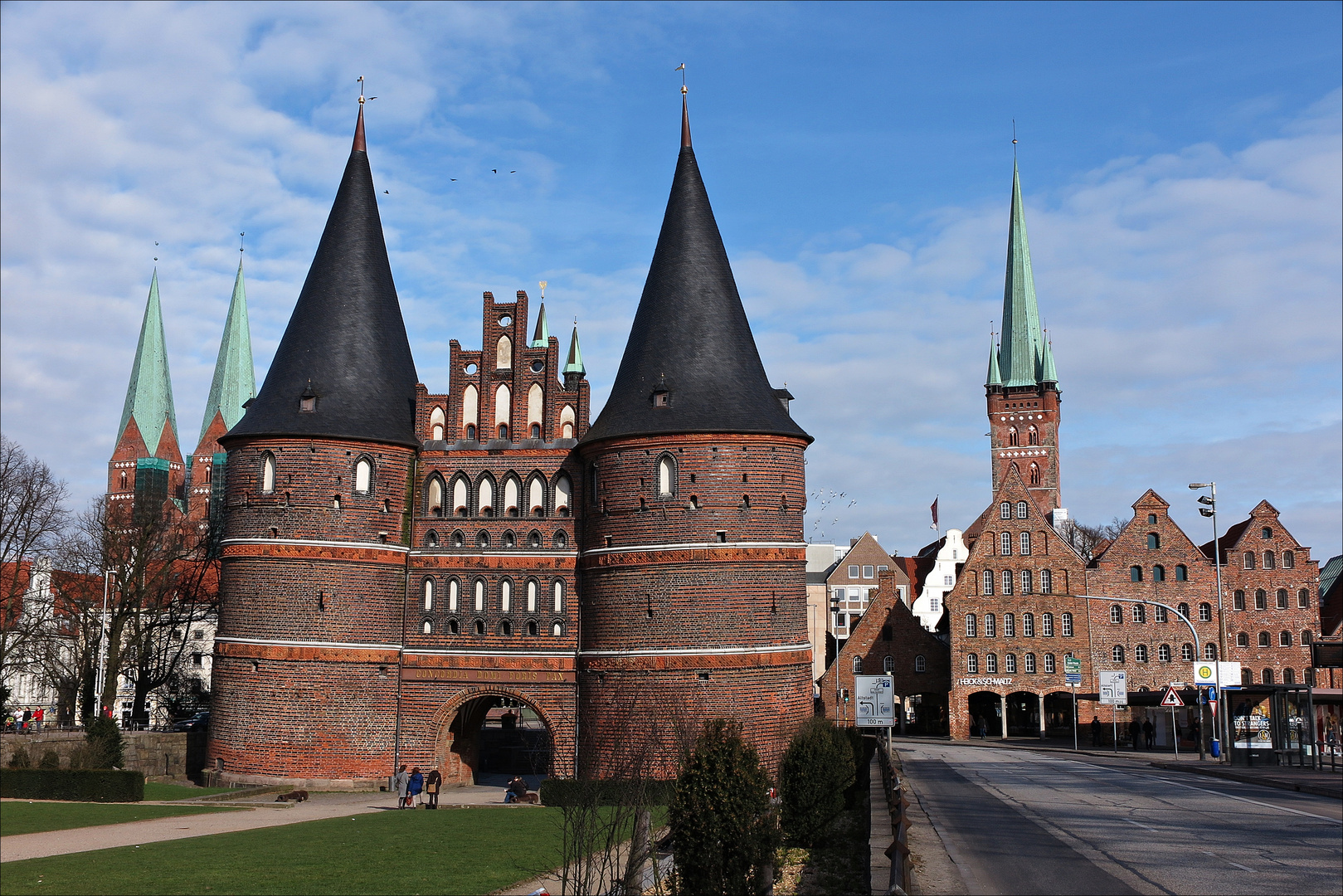 Das Holstentor - das "schiefe" Wahrzeichen von der Hansestadt Lübeck