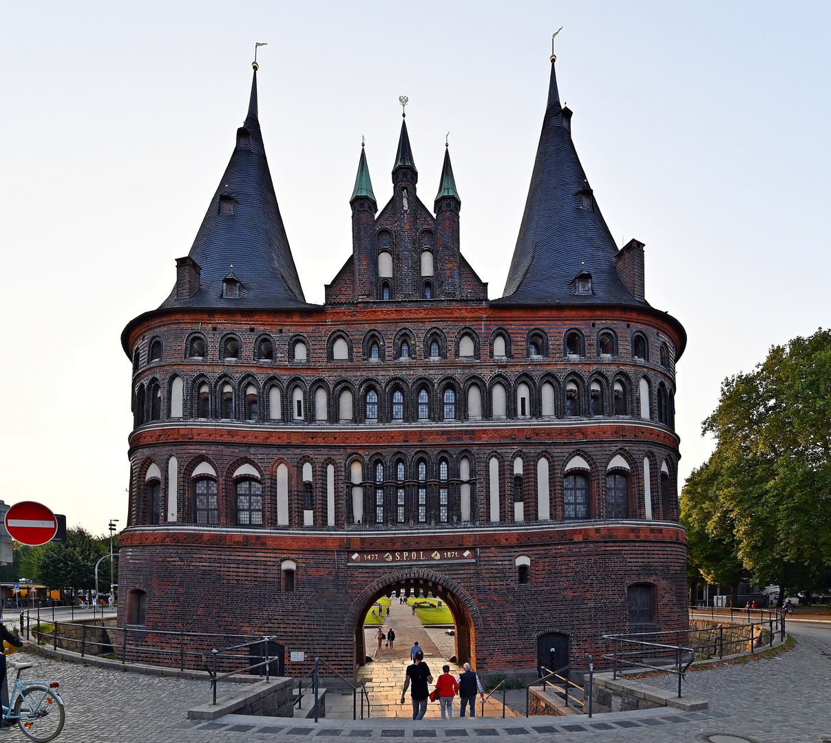 Das Holstentor in Lübeck