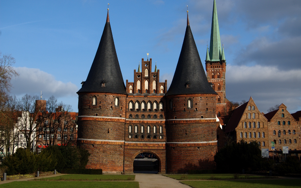 Das Holstentor in Lübeck