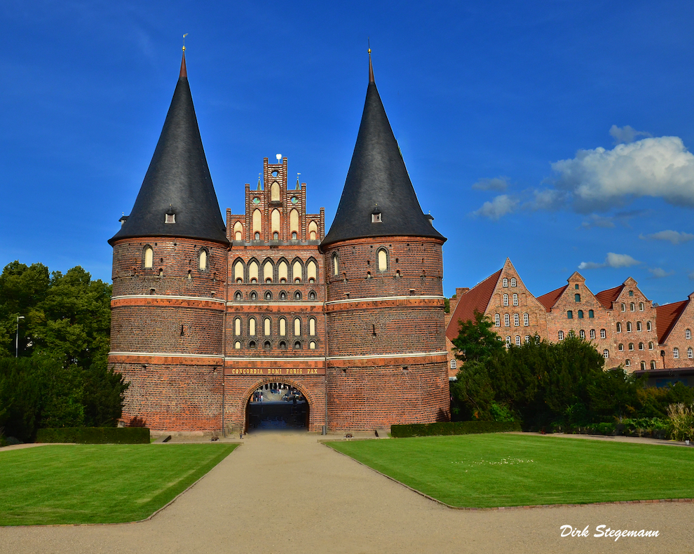 Das Holstentor in Lübeck