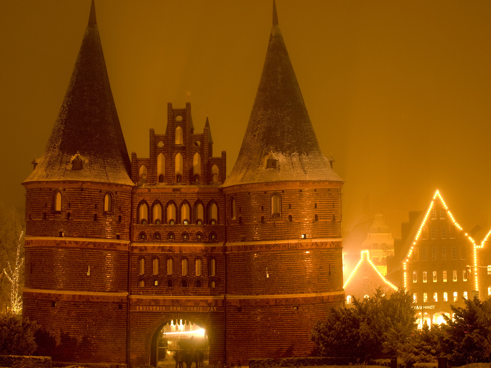 Das Holstentor in Lübeck