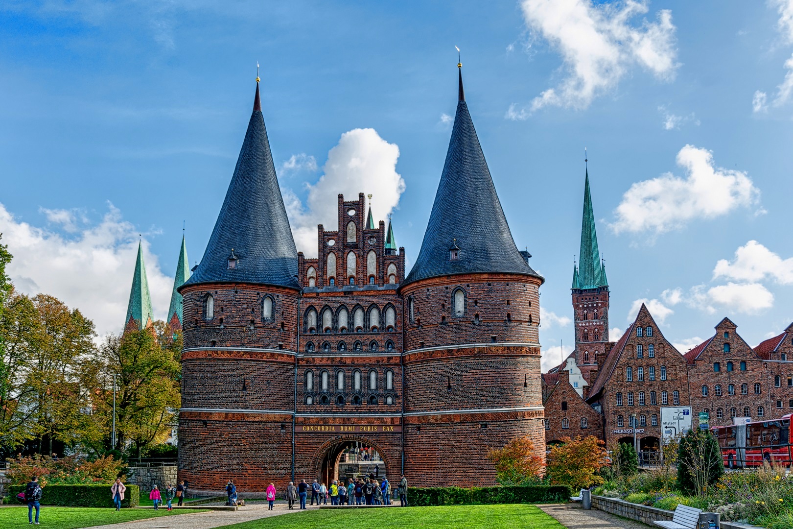 Das Holstentor in Lübeck