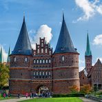 Das Holstentor in Lübeck