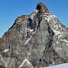 Das Horn aller Hörner vom 3800 Meter hochgelegenen Breithorngletscher aus...