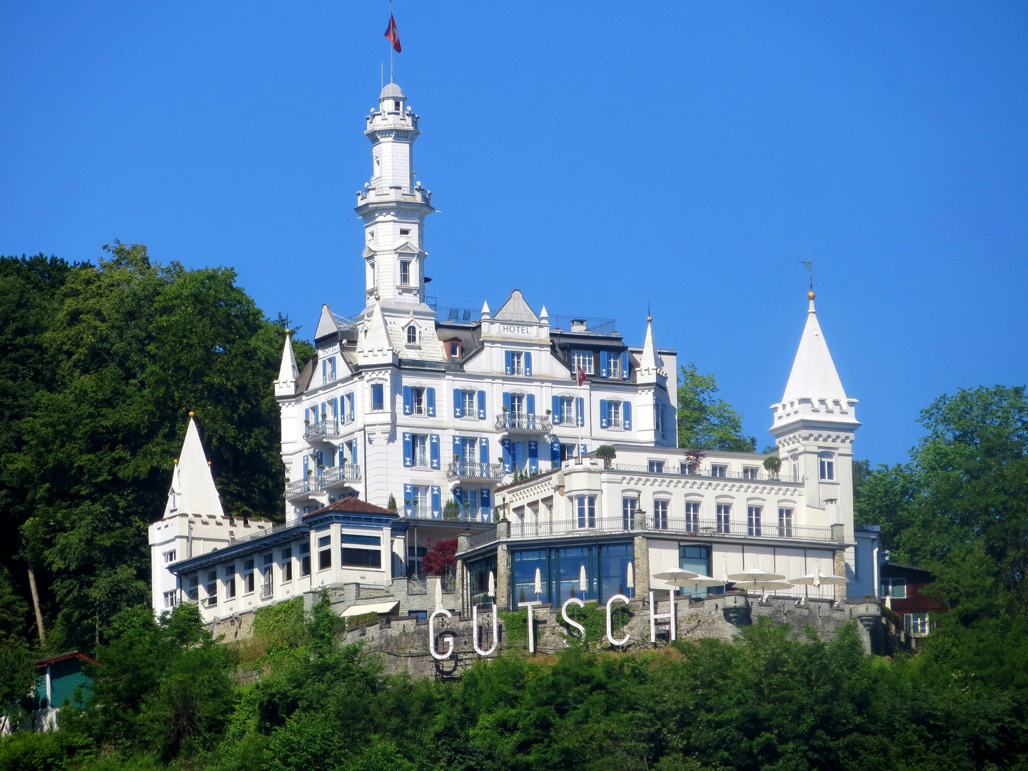 Das Hotel Gütsch lebt ...