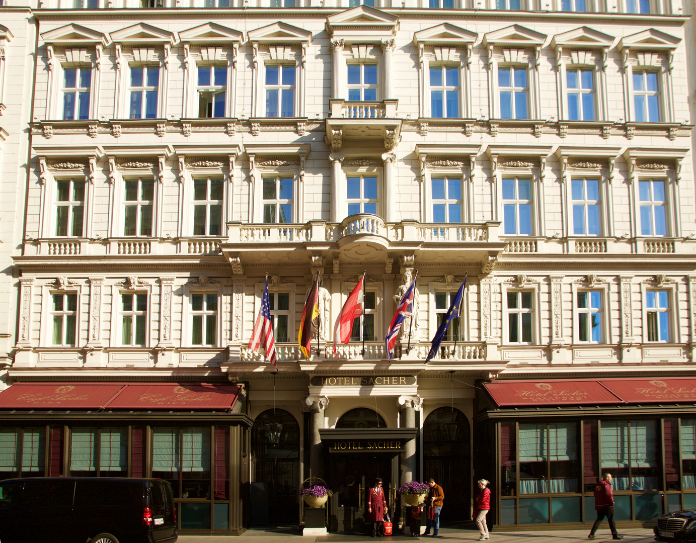 Das Hotel Sacher...