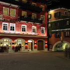 Das Hotel Weisses Rössl bei Nacht
