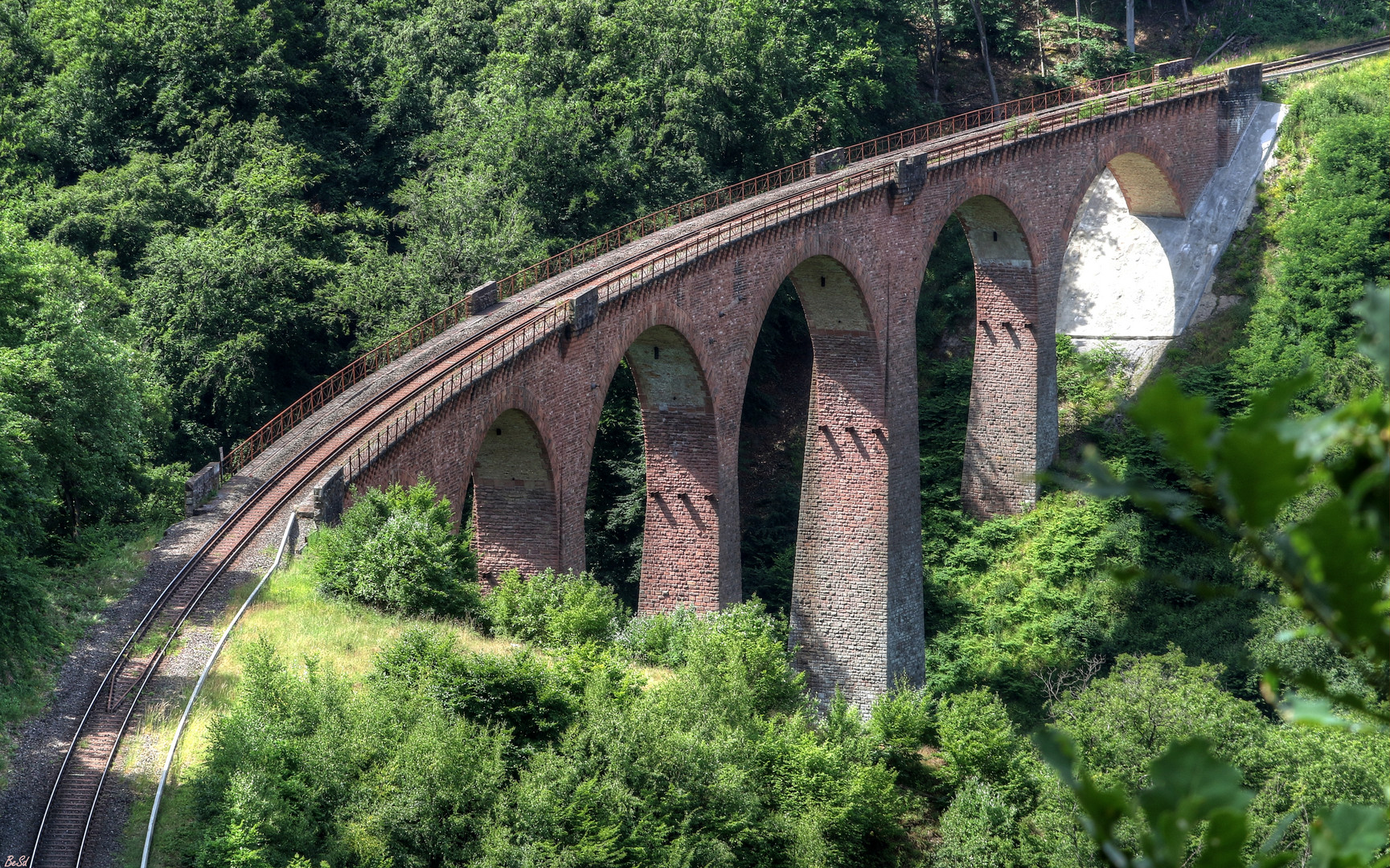 Das Hubertusviadukt.....