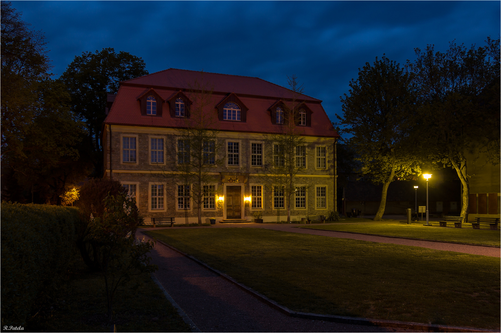 Das Humboldt-Schloss in Hettstedt...