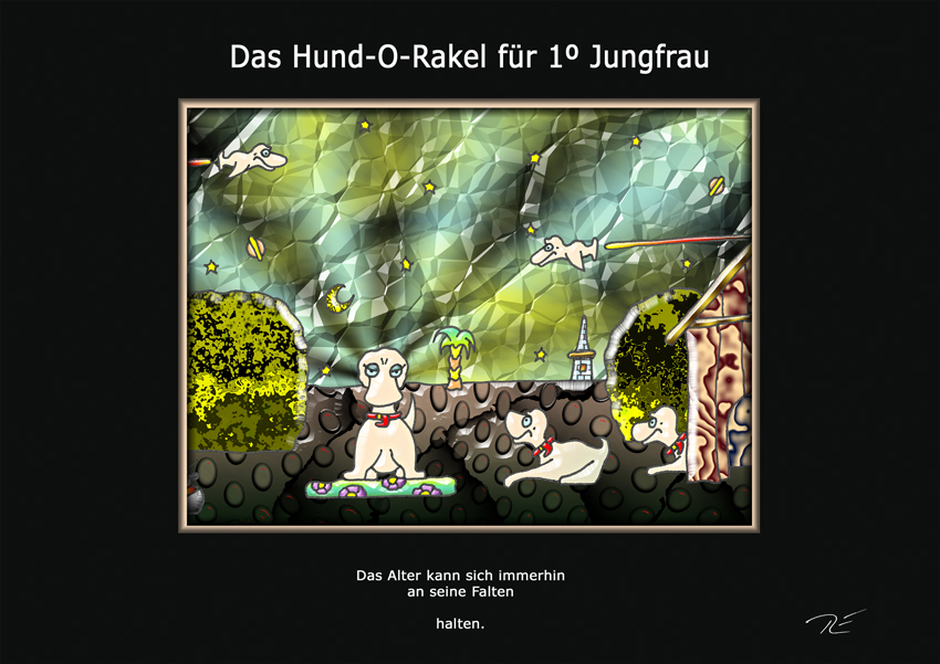 Das Hund-O-Rakel für 1° Jungfrau