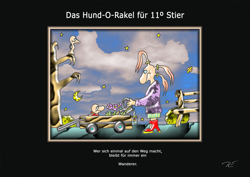 Das Hund-O-Rakel für 11º Stier