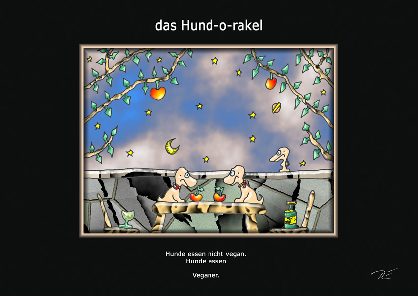 Das Hund-o-rakel für 12º Löwe