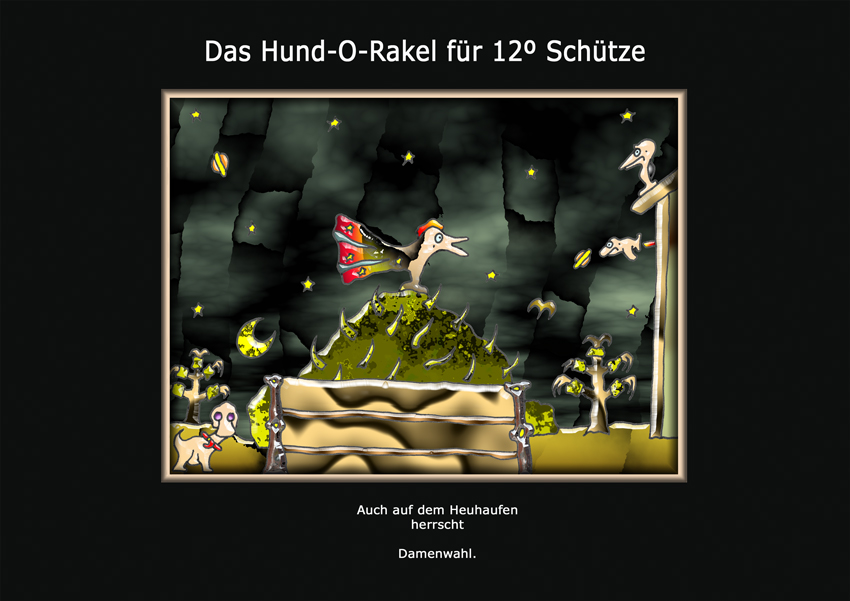 Das-Hund-O-Rakel für 12º Schütze